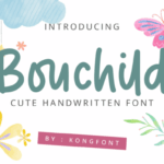 Bouchild Font - Featured Image