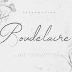 Boudelaire Font - Featured Image