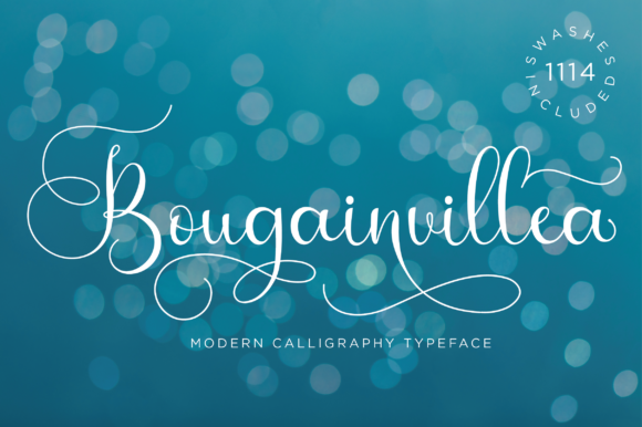Bougainvillea Script Font - Featured Image