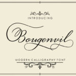 Bougenvil Font - Featured Image