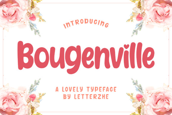 Bougenville Font - Featured Image