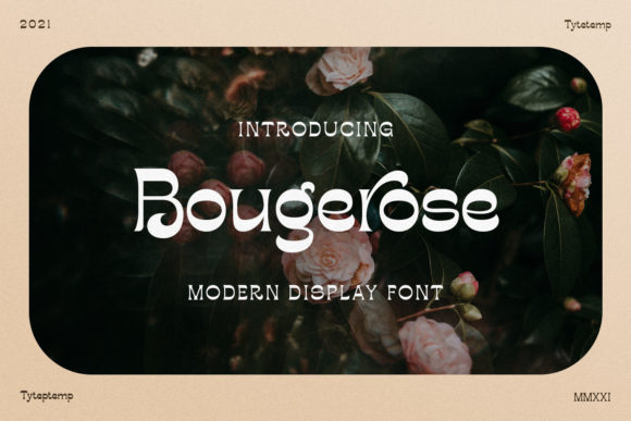 Bougerose Font - Featured Image