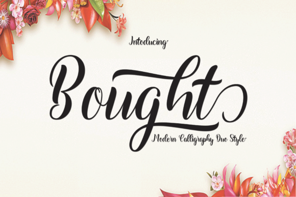 Bought Font - Featured Image
