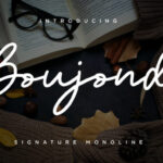 Boujond Font - Featured Image