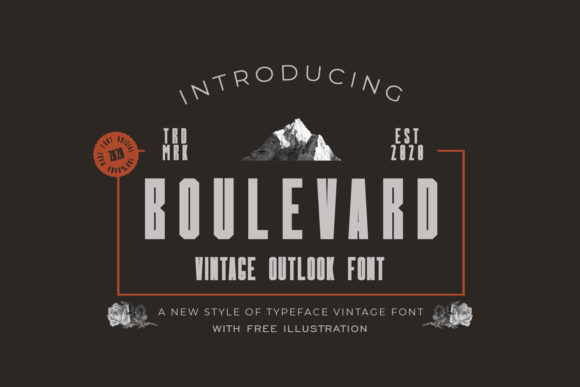 Boulevard Font - Featured Image