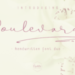 Boulevard Font - Featured Image