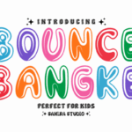 Bounce Bangke Font - Featured Image