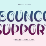 Bounce Support Font - Featured Image