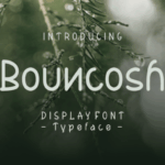 Bouncosh Font - Featured Image