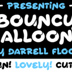 Bouncy Balloons Font - Featured Image
