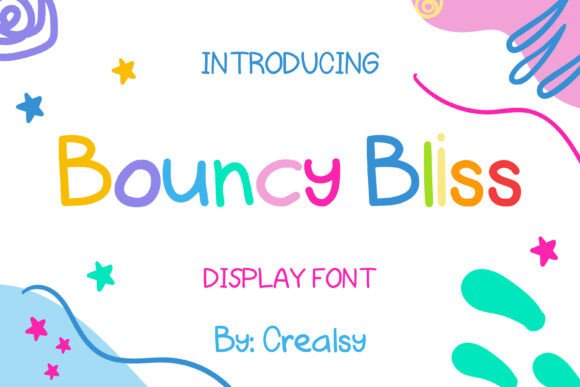 Bouncy Bliss Font - Featured Image