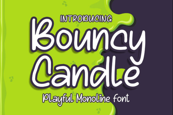 Bouncy Candle Font - Featured Image