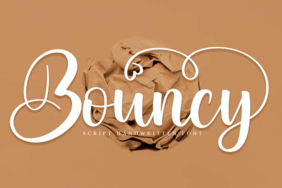 Bouncy Font - Featured Image