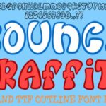 Bouncy Graffiti Font - Featured Image