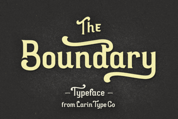 Boundary Font - Featured Image