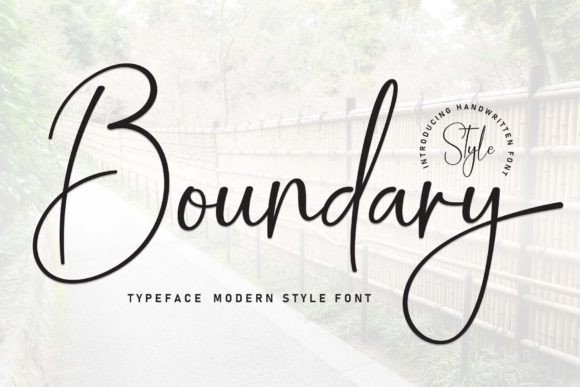 Boundary Font - Featured Image