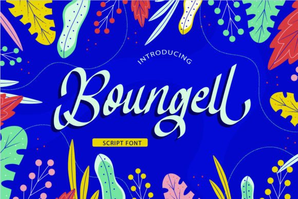 Boungell Font - Featured Image