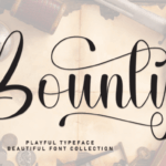 Bounty Font - Featured Image