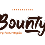 Bounty Font - Featured Image