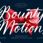 Bounty Motion Font - Featured Image
