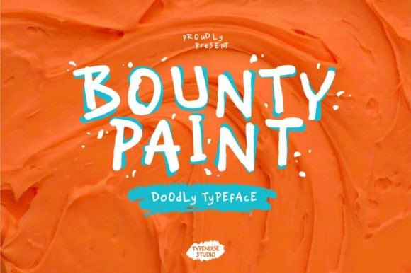 Bounty Paint Font - Featured Image