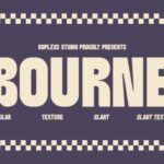 Bourne Font - Featured Image