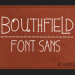 Bouthfield Font - Featured Image