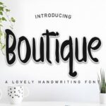 Boutique Font - Featured Image