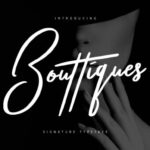 Bouttiques Font - Featured Image