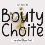 Bouty Choite Font - Featured Image