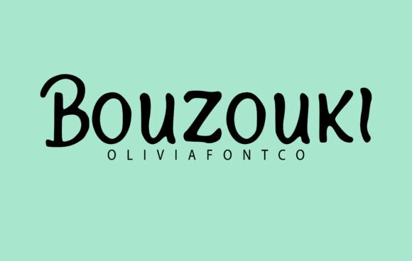 Bouzouki Font - Featured Image