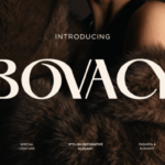 Bovacy Font - Featured Image