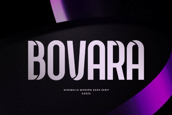 Bovara Font - Featured Image