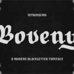 Boveny Font - Featured Image