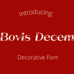 Bovis Decem Font - Featured Image