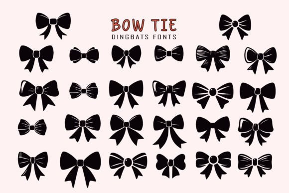 Bow Tie Font - Featured Image