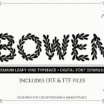 Bowen Font - Featured Image