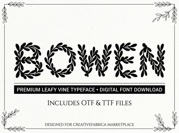 Bowen Font - Featured Image