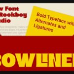 Bowliner Font - Featured Image