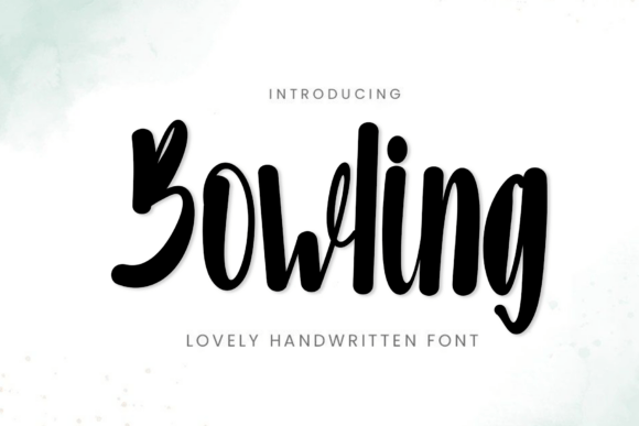 Bowling Font - Featured Image
