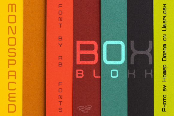 Box Blokk Font - Featured Image