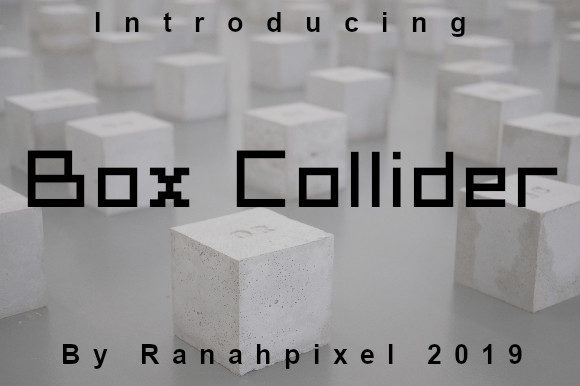 Box Collider Font - Featured Image