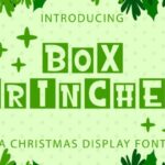 Box Grinches Font - Featured Image
