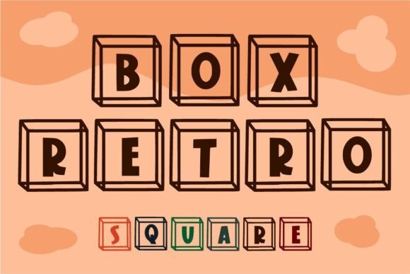 Box Retro Font - Featured Image