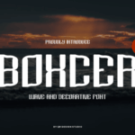 Boxcer Font - Featured Image
