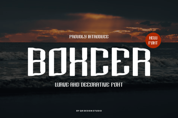 Boxcer Font - Featured Image