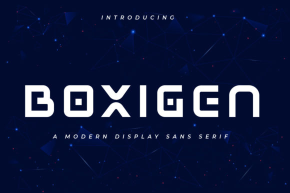 Boxigen Font - Featured Image