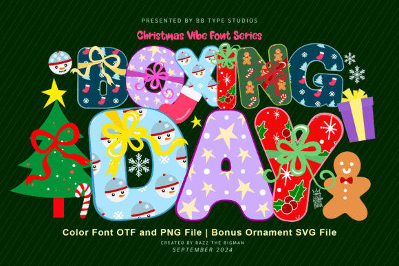 Boxing Day Font - Featured Image