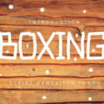 Boxing Font - Featured Image