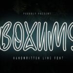 Boxums Font - Featured Image